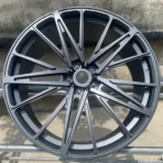 1-Piece Forged Wheel Rim 5 Holes Star Spoke Wheel for Car