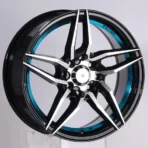 15-18inch Five Stars Aluminum Car Wheel Rim Llantas - Image 2