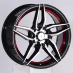 15-18inch Five Stars Aluminum Car Wheel Rim Llantas - Image 4
