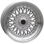 15inch/17inch Alloy Rim PCD8*100/114.3 Hub73.1mm Silver Spokes Alloy Car Wheels for Porsche - Image 2