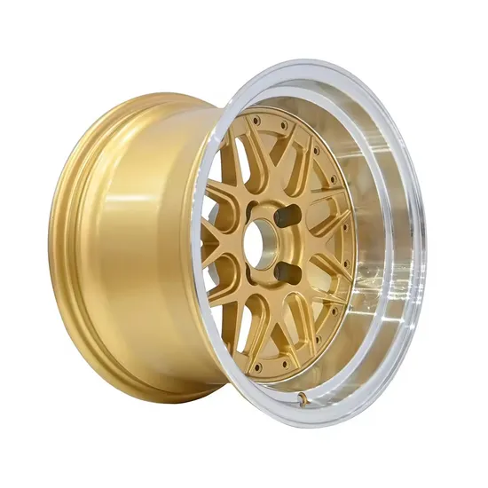 15inch-4-100-108-Top-Sale-Gold-Rim-Wheel-for-Passenger-Aftermarket-Car 15inch 4*100*108 Top Sale Gold Rim Wheel for Passenger Aftermarket Car - Image 1