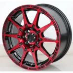 16 17 18 Inch Star Deep Lip 4X4 off Road Pickup Racing Car Alloy Wheel Mags Rims - Image 2