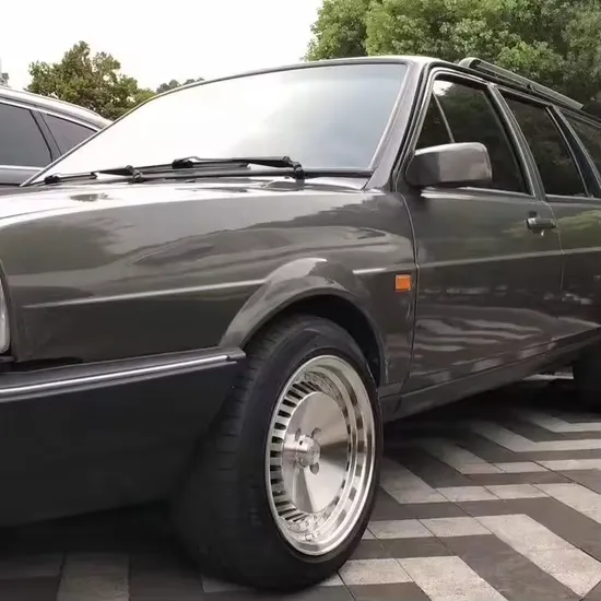 16 17inch 4X100/5X108/112 Rim Silver Polished Concave Cast Coach Wheels