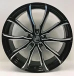 17 18 20 22 Inch Black & Milled Wheels Rims 5 Holes New Design Beautiful Style Suit for Car Wheels - Image 4