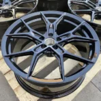 19 20 21 Inch Customized Aluminum Alloy Forged Rims 5X112 5X114.3 5X120 Gloss Black Passenger Car Wheels - Image 2