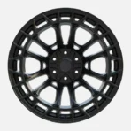 19 Inch Matt Black/Silver Car Disks Flow Form 6*139.7 Aftermarket Alloy Rims for Offroad/SUV Cars - Image 2