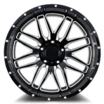 20 22inch Force Offroad Rims Black Milled SUV 4X4 Alloy Wheel - Image 2