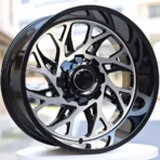 20-24 Inch 4X4 Offroad Aluminum Alloy Wheels Black Milling Chrome - Image 2