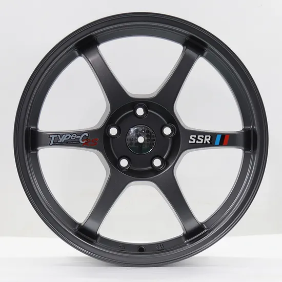 2024 Hot Selling Te35 15 Inch 6 Spoke 4 Holes Alloy Rim Wheels Wholesale Customized Manufacturers Wheels Available in Stock