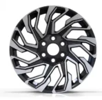 2026 20*8.5 Black Machined Face Cast Alloy Wheels Rims - Image 2