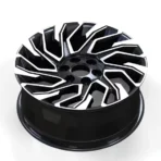 2026 20*8.5 Black Machined Face Cast Alloy Wheels Rims - Image 3