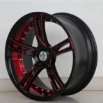 20X9 20X10.5 Concave Alloy Wheel From China Factory Oy17179 Black Aluminum Wheel - Image 3