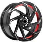 20X9 20X10.5 Concave Alloy Wheel From China Factory Oy17179 Black Aluminum Wheel - Image 4