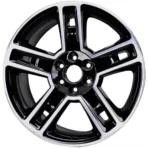 22*9/24*10/26*10 PCD6*139.7 Gloss Black Polished Wheels for 2023 Chevy Silverado - Image 3
