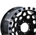 4X4 off Road Car Wheel 5 Holes Black Painting Car Wheel with Beadlock - Image 4