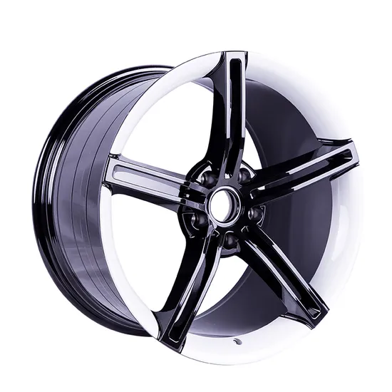 5 Holes Silver Rims Aluminum Alloy Replica and Aftermarket Wheel for Car