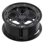 5 Holes Off-Road Alloy Wheels Carbon Fiber Cover - Image 3