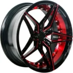 5X127/5X139.7 18et Brown Red Aftermarket Car Rims - Image 2