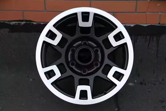 6 Holes Black Painting Trd Style Wheel Rims Suit for SUV off-Road