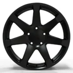 7 Spokes 5 Holes Standard T6061 Aluminum Alloy Car Wheel Rims - Image 4