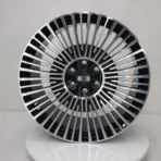 A356 Aluminum Alloy 6 Holes Black Machined Face Car Wheel Rim - Image 2