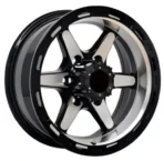 Alloy Car Wheel 15/16inch Et0 6*139.7 Deep Dish Black Rim Forged Milling Monoblock Car Wheels - Image 2