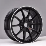Alloy Casting 16 17 18 Inches 5X114.3 5X120 Rims Black Machined Line Ready to Ship Rims Wheel Original New Design for Passenger Car Wheels - Image 2