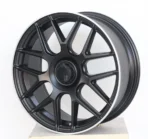 Alloy Wheel Rim Black Half Machined Face 5 Holes Wholesale Aluminum Alloy Wheel Rim - Image 2