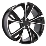 Alloy Wheel Rims 18 Inch 5X112 5 Hole Oy17066 Matte Black Machined Face Forged Wheel Rines