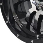 Alloy Wheels 15inch Car 5/6holes Black Aluminum Cold Multi-Spoke 4X4 SUV Wholesale Cast Rims