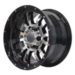 Alloy Wheels 15inch Car 5/6holes Black Aluminum Cold Multi-Spoke 4X4 SUV Wholesale Cast Rims - Image 3