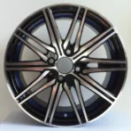 Auto Parts 15inch Black Machine Face Wheel Hub Alloy Wheel for Car - Image 2