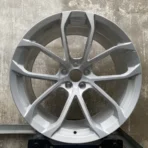 Auto Parts Car Wheel 5 Holes White Painting Aluminum Alloy Car Wheel Durable Car Wheel - Image 2