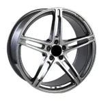 Best Sale Premium Quality Car Alloy Chrome Rine Rims Auto Spare Parts Aluminum Steer Wheels - Image 4