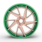 Best Selling Golden Wheel Car Accessories Rims for Toyota Amg RS6 Alloy Forged Spare Parts Wheel Alloy Wheel for Cars