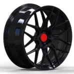 Black Custom Aluminum Alloy Flow Forming Wheel - Image 2