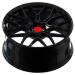 Black Custom Aluminum Alloy Flow Forming Wheel - Image 3