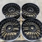 Black Forged 2-Piece Custom Aluminum Alloy 5 Holes Car Wheel - Image 4
