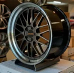 Black&Gold RS Lm01 Classic Japan 16 17 18inch 7j 8j Car Alloy Wheels - Image 3