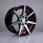 Black Polished Face Forged Aftermarket Alloy Rims in Stock 19 20inch 5X112 Passenger Car Wheels - Image 2