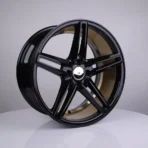 Black Polished Face Forged Aftermarket Alloy Rims in Stock 19 20inch 5X112 Passenger Car Wheels