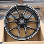 Black Silver Color Aftermarket 5 Holes High Performance Aluminum Alloy Wheel Rims - Image 3