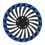 Blue Black 15 16 17 18 19 Inch Full Size Black Replica Wheel Car Wheel Durability Car Accessories - Image 3