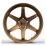 Bronze Black Wheel-Hub-Rim-Spoke Double Color OEM ODM Wheel Factory Manufacture Various Wheels Custom Forged Aluminum Alloy Car Rims Car Hubs - Image 2