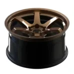 Bronze Black Wheel-Hub-Rim-Spoke Double Color OEM ODM Wheel Factory Manufacture Various Wheels Custom Forged Aluminum Alloy Car Rims Car Hubs - Image 3