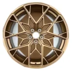 Bronze Custom Forged Wheels 5X108 Brushed Aluminum Alloy Car Wheels Forged Aluminum Alloy Wheels - Image 2