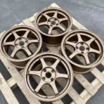 Bronze Painting Aluminum Alloy Car Wheel Rims Suit for Te37 - Image 4
