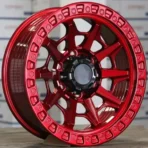 Candy Red Black 16 17 18 Inch New Design off Road Wheels with Bolt Pattern 6X139.1 6X114.3 for SUV Models - Image 2