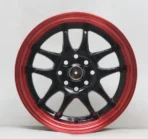 Car Accessories 8 Holes Aluminum Alloy Car Wheel Auto Parts Colorful Wheels with Certified