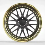 Car Accessories Car Wheels 15/16 Inch 5*114.3 Gold Lip Aftermarket Casting Alloy Rims